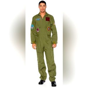Top Gun Flight suit for Halloween size XL Brand New